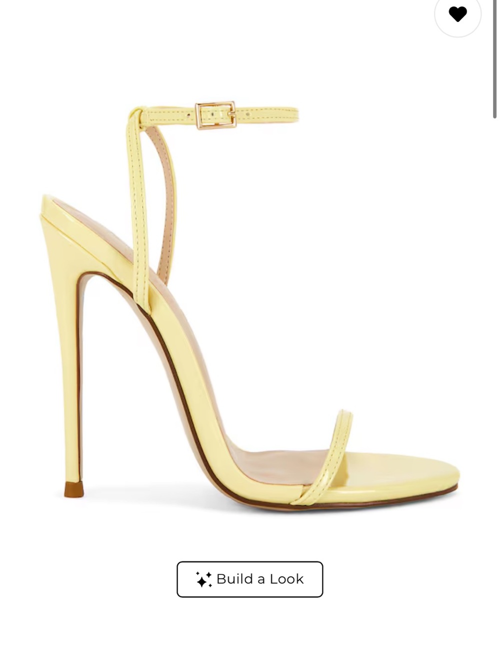 Femme LA Necessary sandal in Limoncello